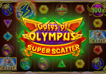 Автомат Gates Of Olympus Super Scatter в казино РаменБет